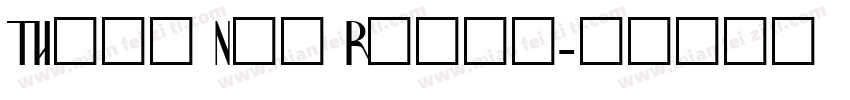 Times New Rowan字体转换